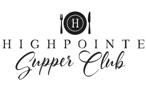 HighPointe Supper Club Logo Black